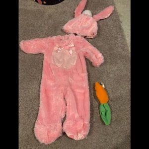 Baby newborn Pink Rabbit Halloween Costume
